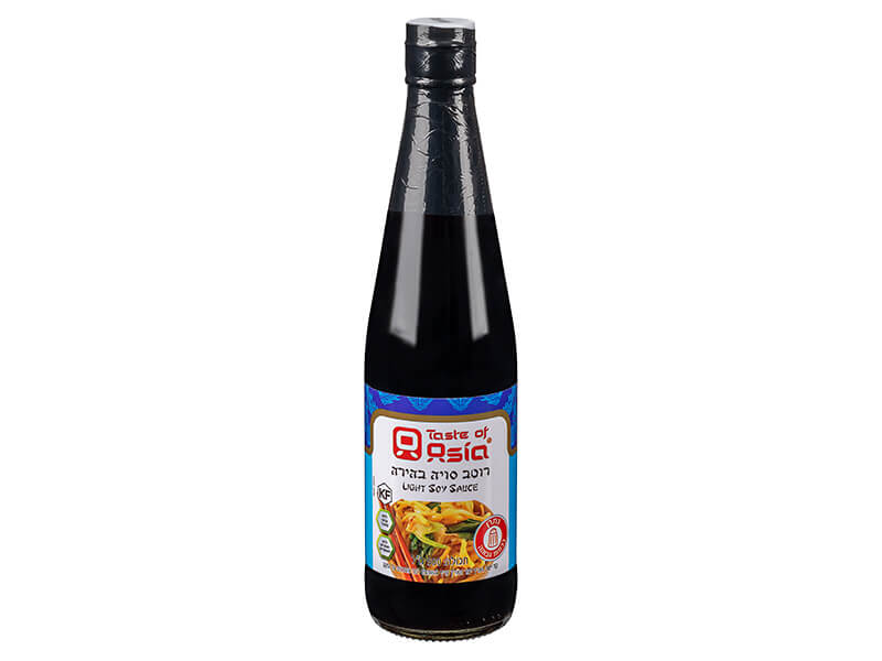 רוטב סויה בהירה 500 מיל' Taste of Asia Light Soy Sauce