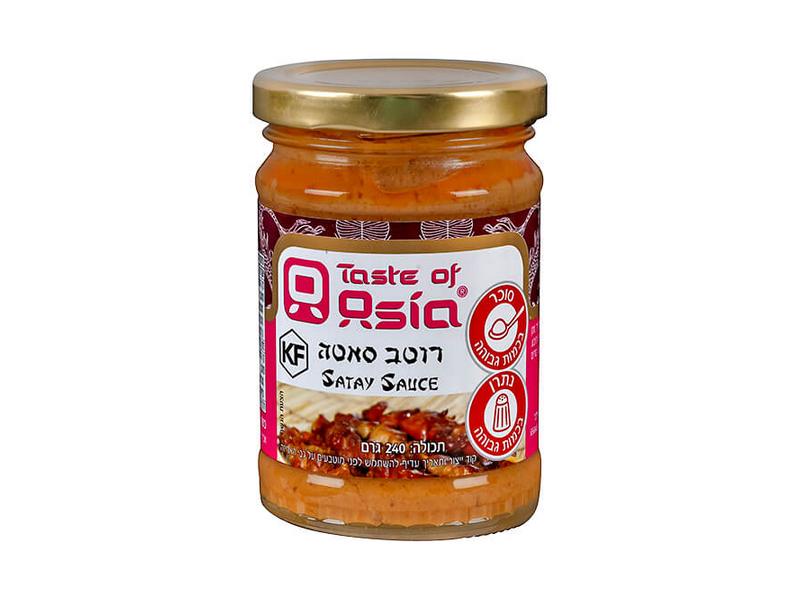 רוטב סאטה 240 גרם Taste of Asia Satay Sauce