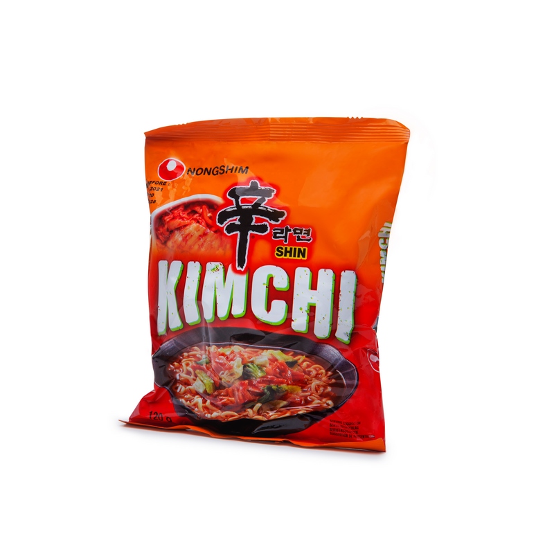 נודלס קוריאני בטעם קימצ'י shin ramyun