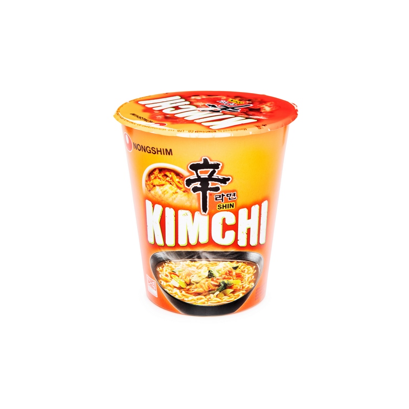 נודלס nongshim בטעם קימצ'י בכוס kimchi
