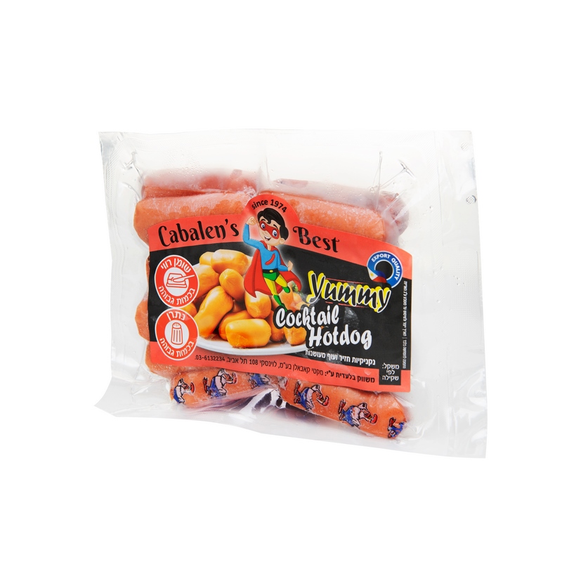 נקניקיות קוקטייל YAMMI CLASSIC עם תבלין סרדלקה 30 ג'