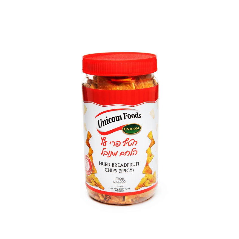 Fried Breadfruit Chips (Spicy) 200g חטיף פרי עץ הלחם מתובל