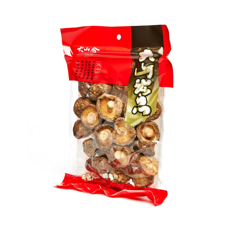 פטריות מיובשות שיטאקי 3-4סמ' 100ג'