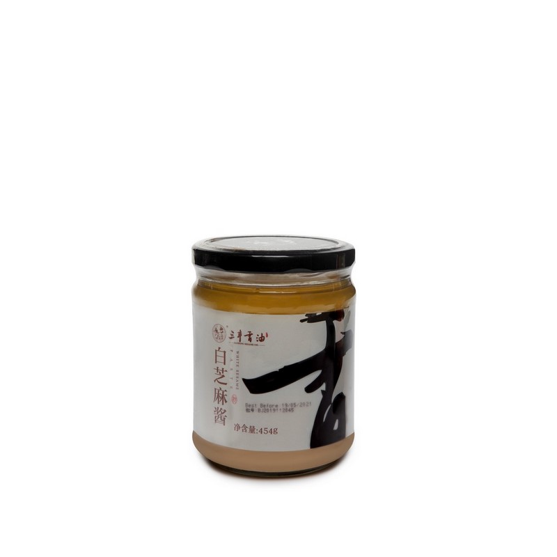 ממרח שומשום לבן 454 ג'
