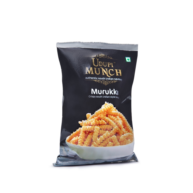 מורוקו-חטיף הודי על בסיס קמח חומוס 170 ג' Udupi munch- Murukku