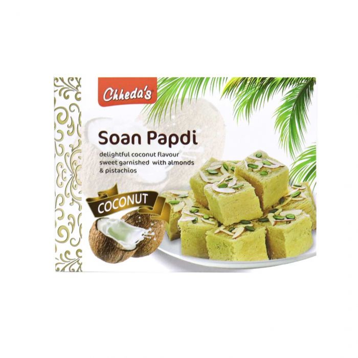 ממתק עם קוקוס 240 גרם CHHEDA'S Coconut Soan Papdi