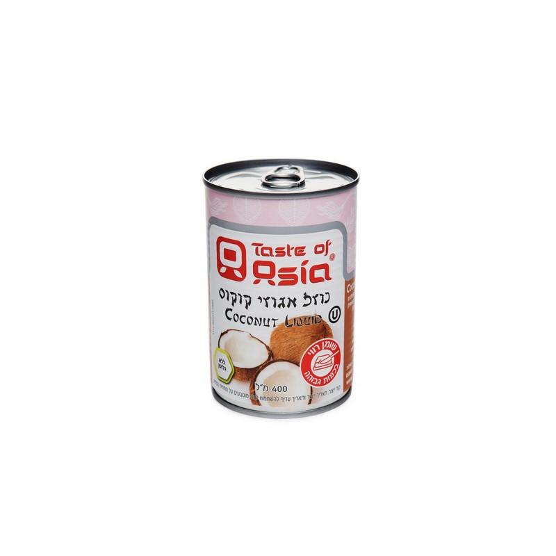 נוזל אגוזי קוקוס 400 מ"ל Taste of asia coconut liquid