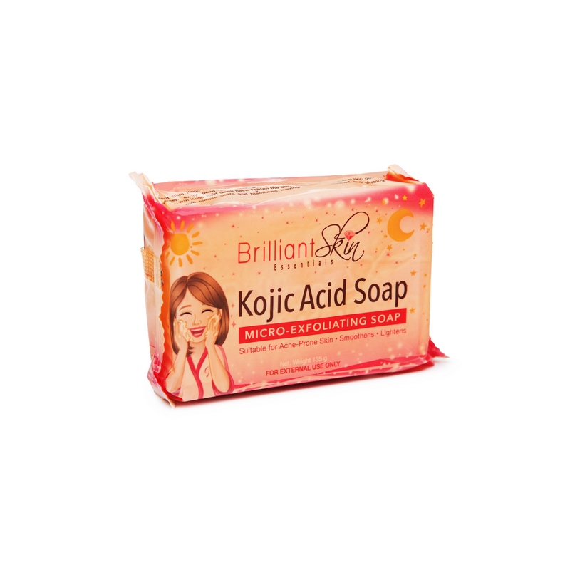 BRILLIANT SKIN KOJIC Acid soap micro exfoliating soap