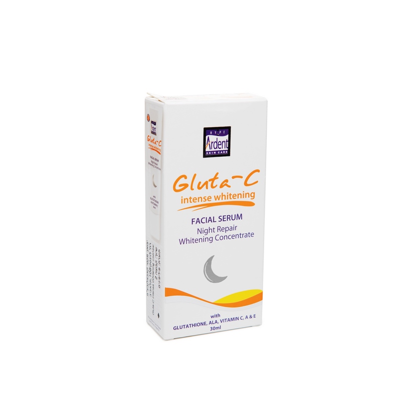 GLUTA-CINTNSE WHITENING FACIAL SERUUM NIGHT REPAIR WHIRENING CONCENTRATE