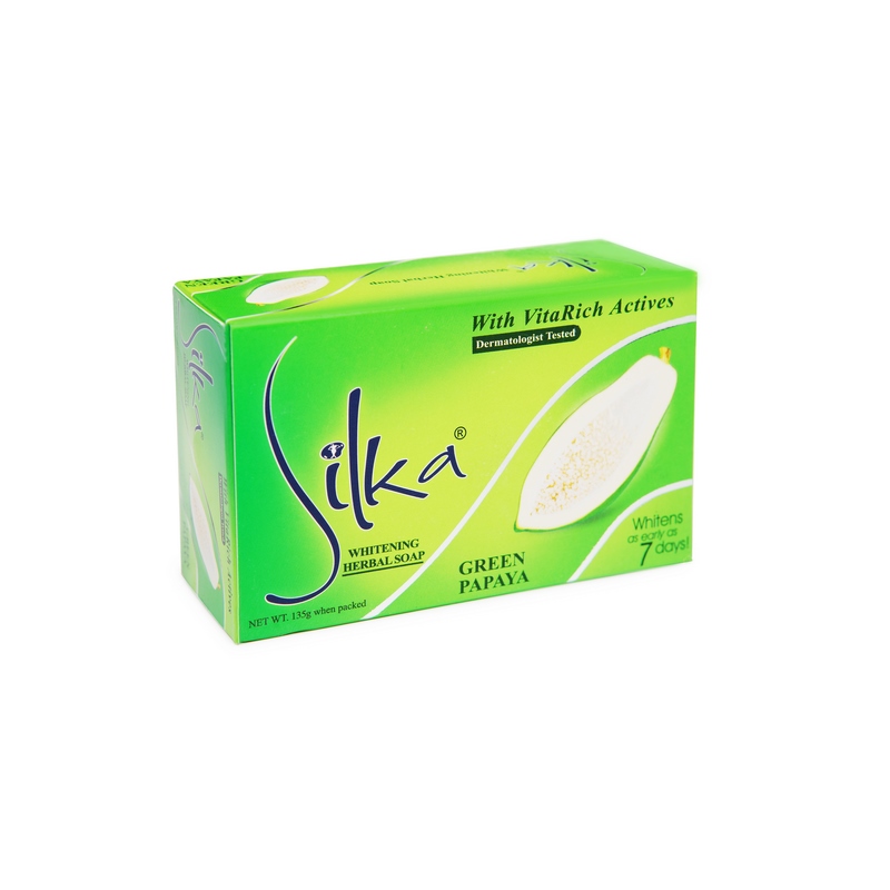 SILKA HERBAL SOAP GREEN PAPAYA