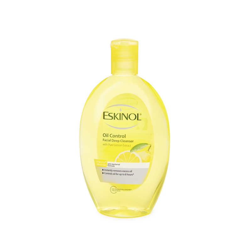 ESKINOL OIL CONTROL FACIAL DEEP CLEANSER WITH PURE LEMON EXTRACT