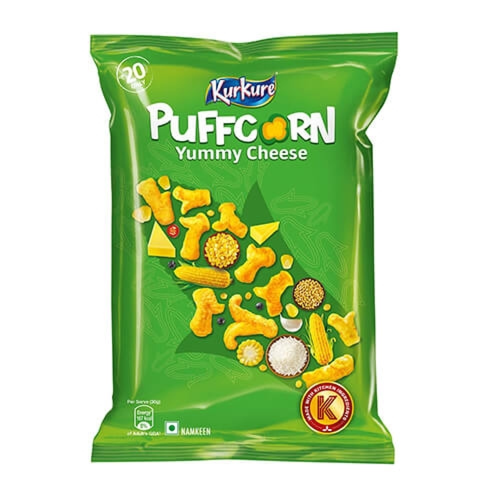 חטיף תירס נפוח בטעם גבינה Kurkure Puff Corn