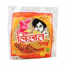פאפאדם- קרקר מקמח שעועית עם כמון Papadam with Cumin seeds
